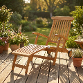 deckchair teakholz massiv