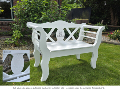 Gravur Friesenbank und Gartenbank