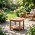 produkt image terrasse beistelltisch teakholz