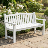 schöne massive gartenbank aus teak