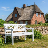 skagerak gartenbank holz weiß