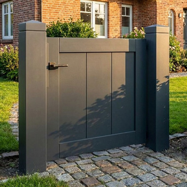 Gartentor 1m aus Massivholz