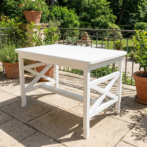 Gartentisch massiv Holz