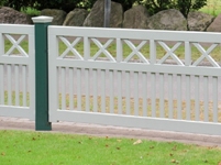 Gartenzaun Friesenzaun Holz