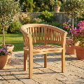 loungsessel holz