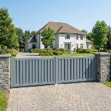 gartentor aus holz blickdicht